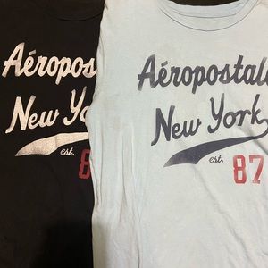 adult small aeropostale shirts bundle